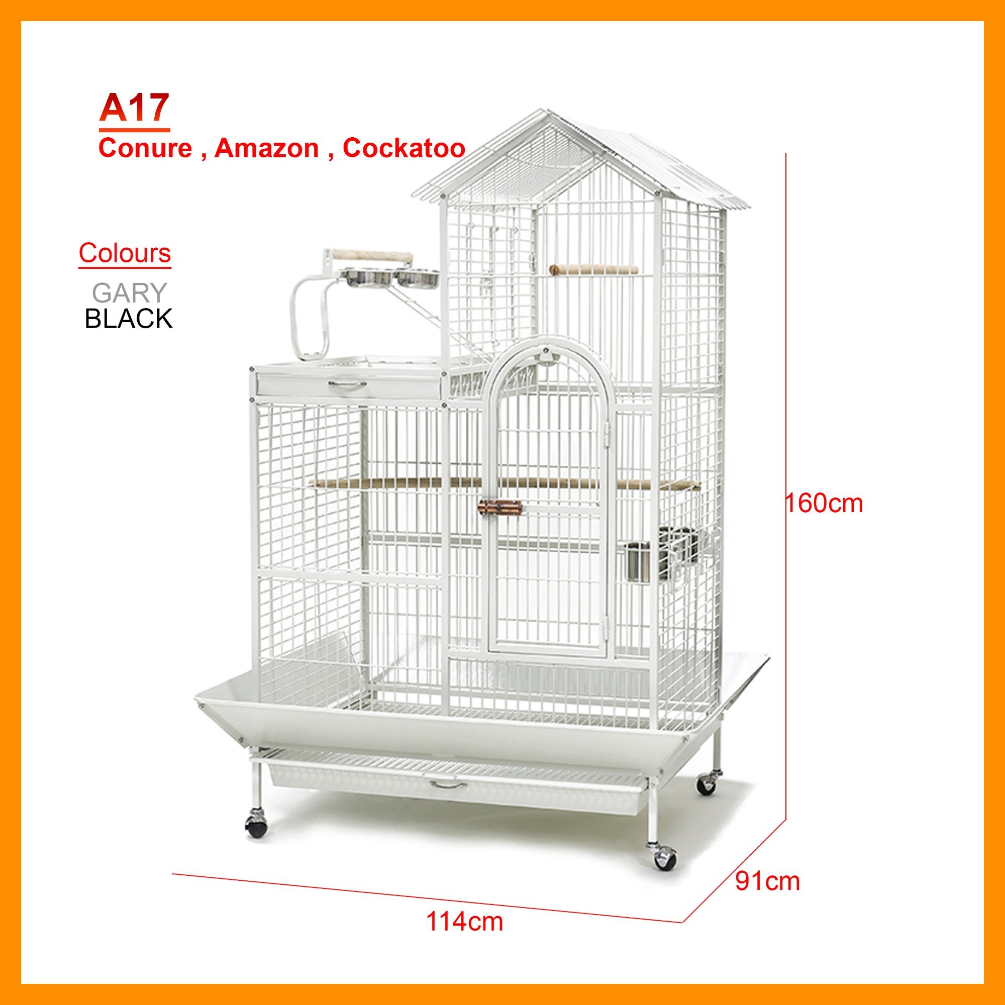 Cockatoo cage
